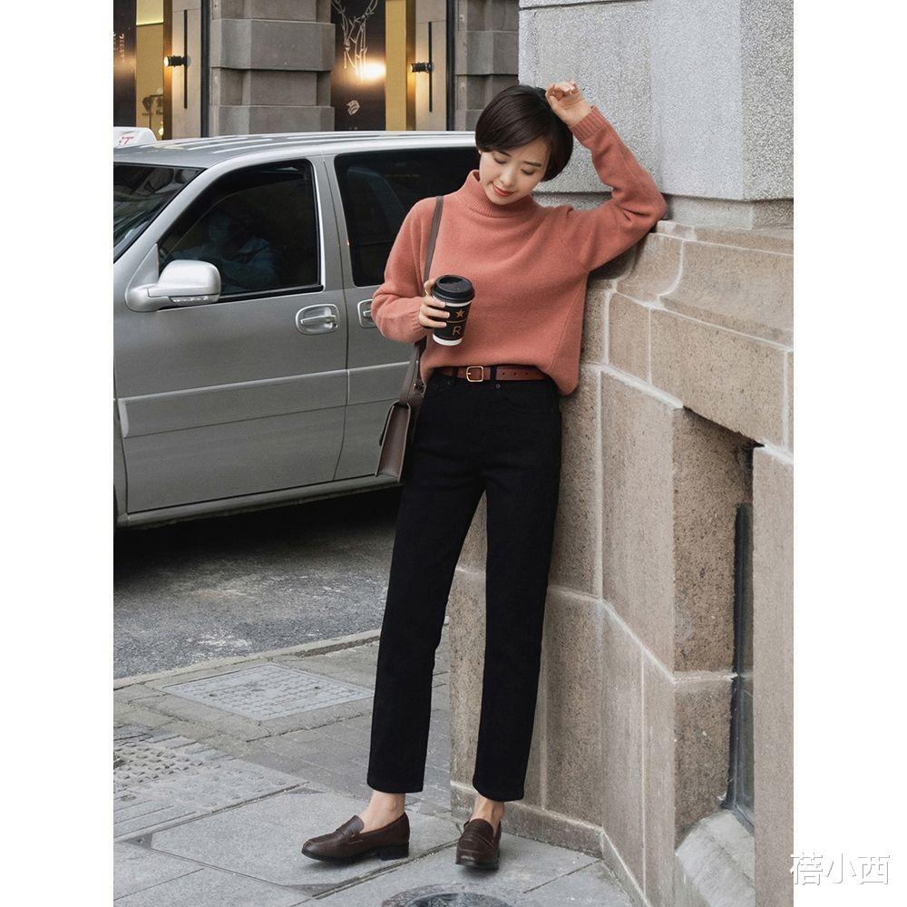 蓓小西|试过了那么多的裤子，还是觉得高腰款式最百搭，显高显瘦还时髦！