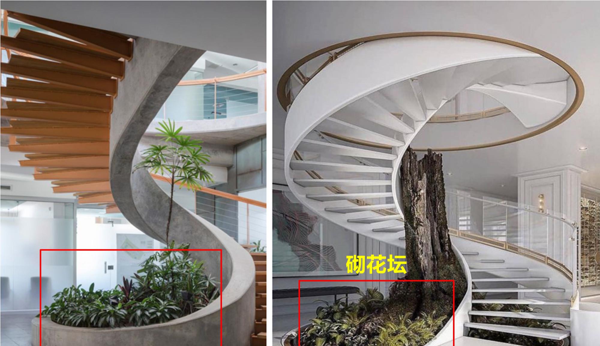 方方正正的楼梯实在看腻了,一眼相中他家旋转楼梯!好有高级感