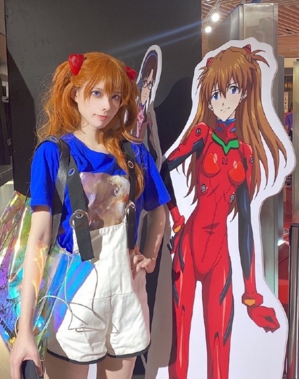 ai|大佬把《EVA》的角色用AI进行了真人化,网友吐槽:这能有COS香?