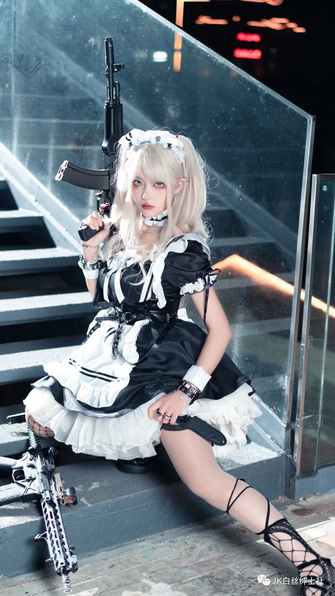 万圣节|cos：万圣节自设战斗女仆cos正片@清酒夜游