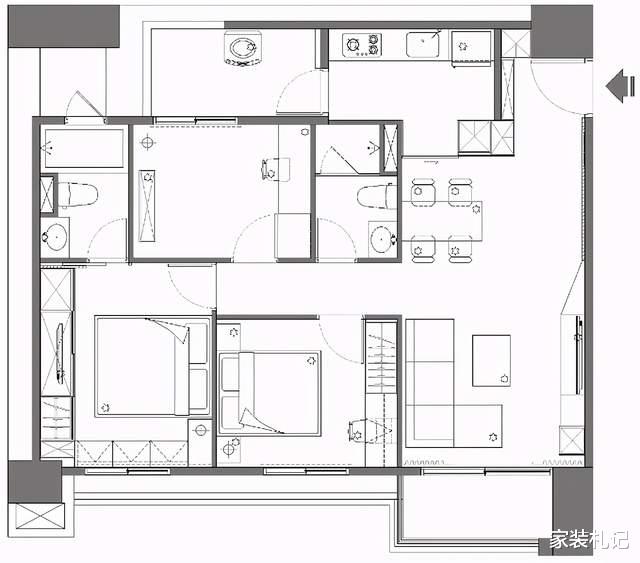 家装札记|如果再买房，一定照着他家这样装，全屋配色和灯光，好喜欢