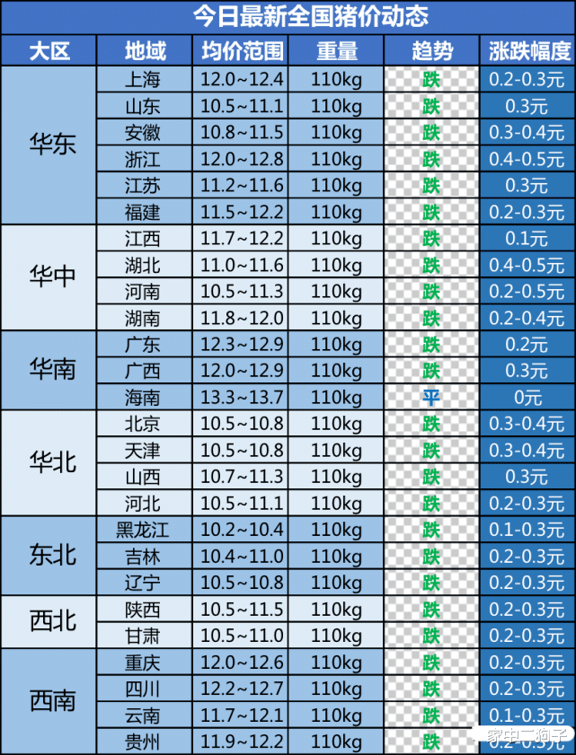 生猪价格 猪价加速坠落,行情22连跌,“千元时代”即将终结!或是好事!