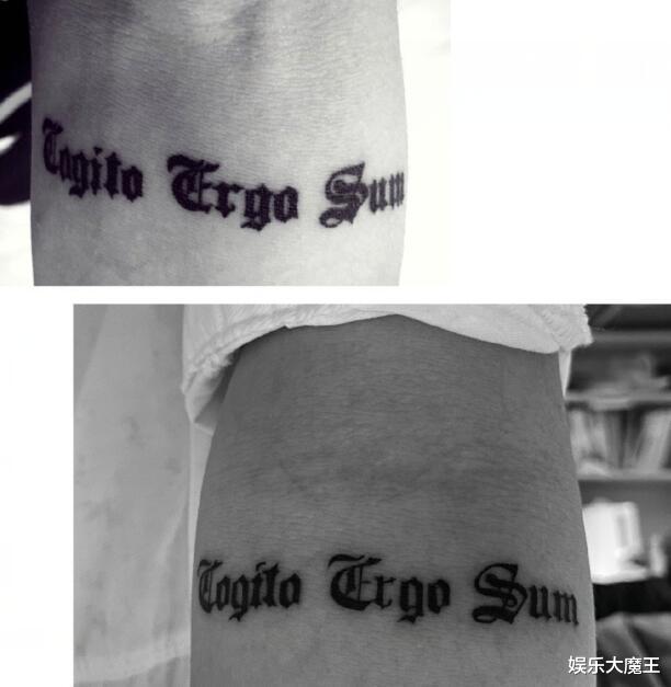 鹿晗|鹿晗中秋节晒新纹身疑辟谣考编传闻，纹身寓意励志但上节目要避讳了