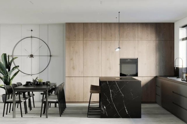 140平现代简约风四居室,加入现代轻奢元素,更精致有仪式感