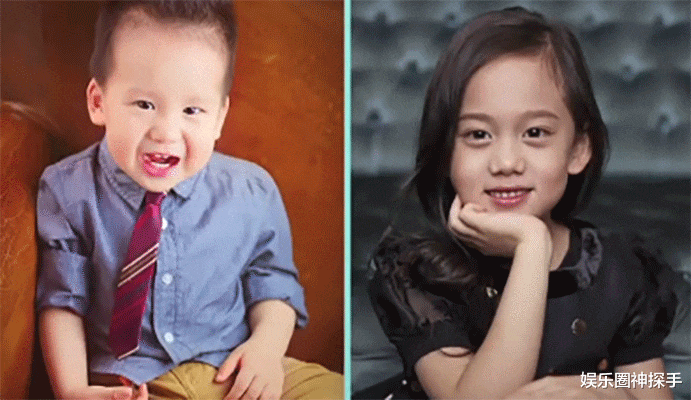 高露|39岁高露儿女双全，女儿会凹造型太漂亮，4岁儿子却像外公