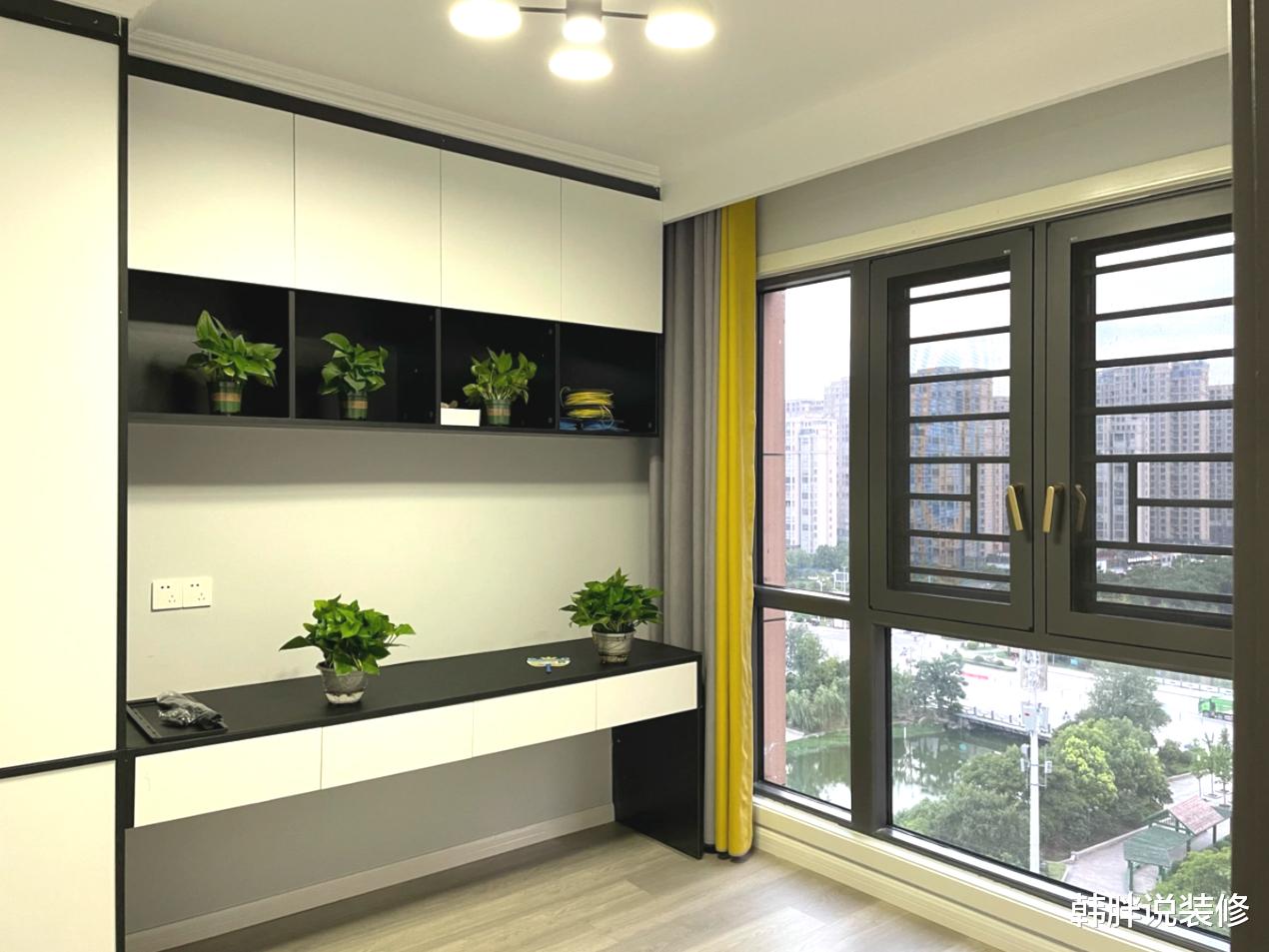 |120㎡简约新房,软硬装+家具电器共18万,无玄关照样时尚又大气