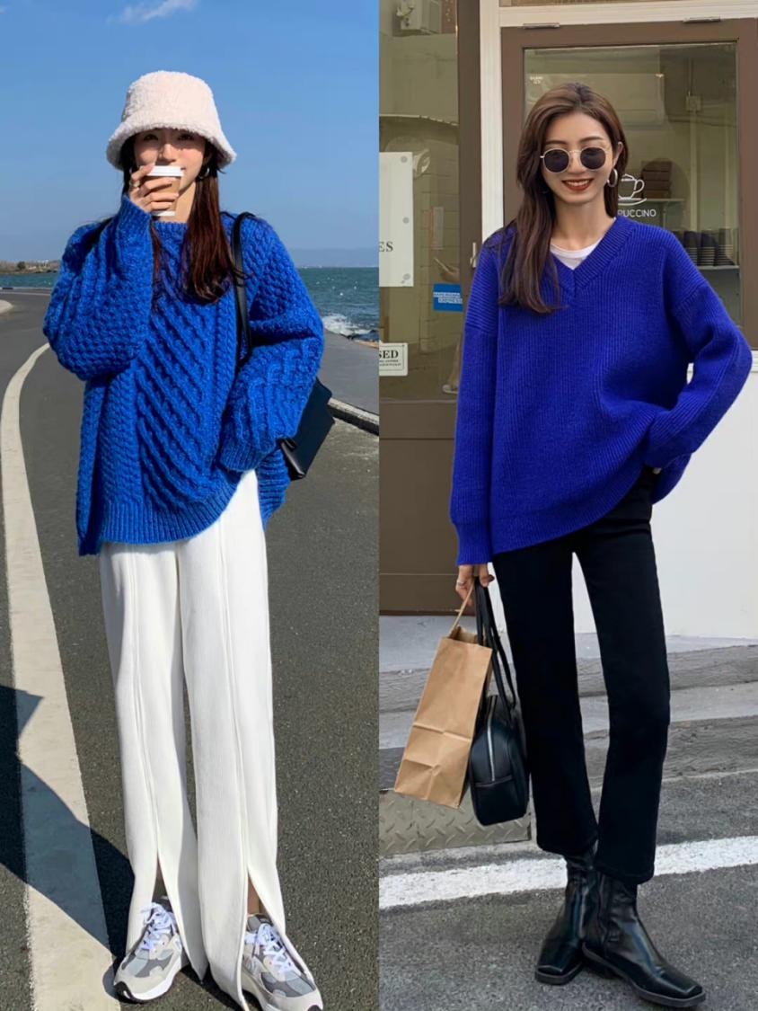 江南小蚂蚁 秋冬毛衣穿搭少不了，掌握搭配小技巧，时尚保暖不显老