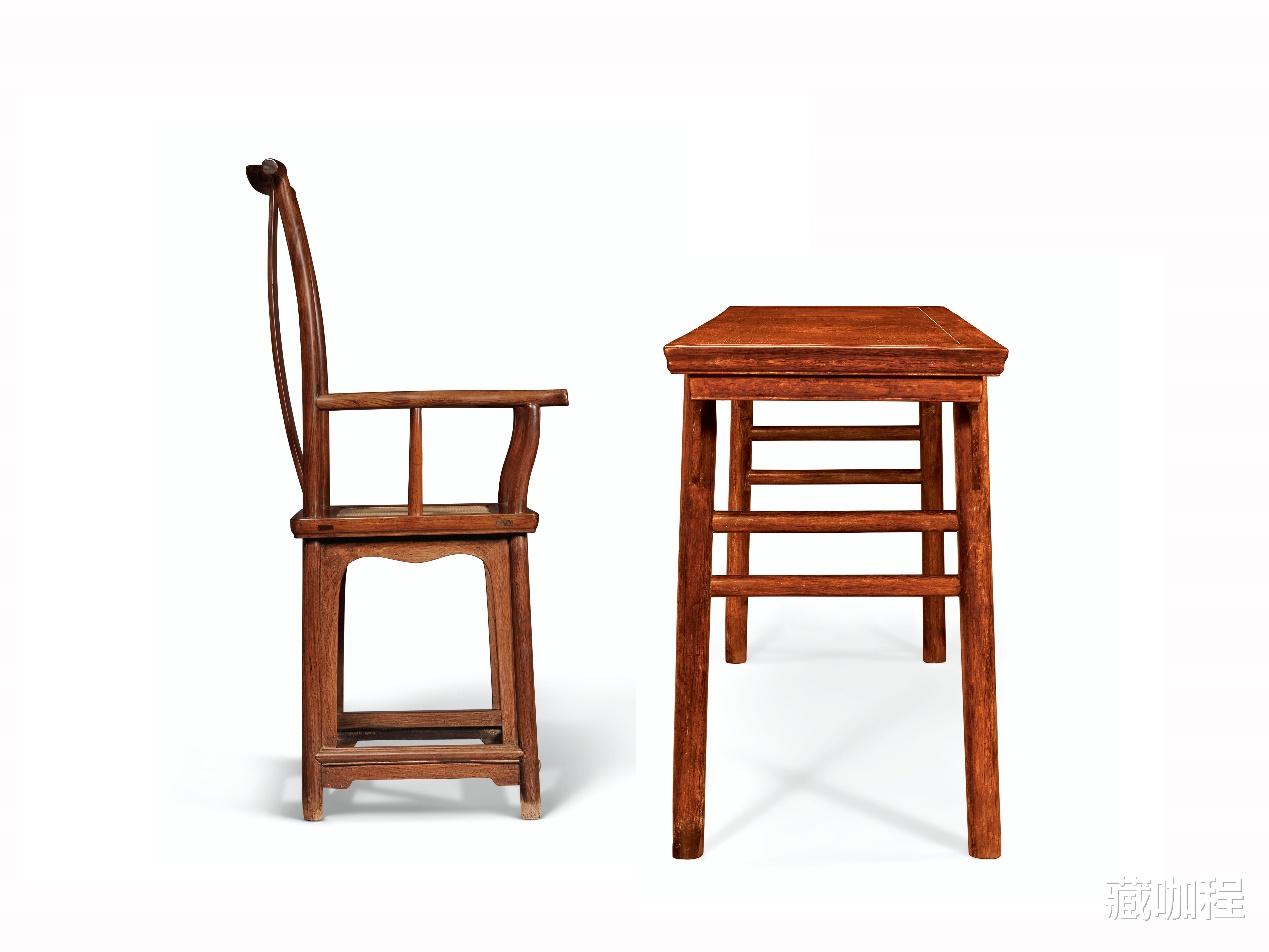 假币|艾克荐藏、檀香山遗珍，清黄花梨一案一椅（下）