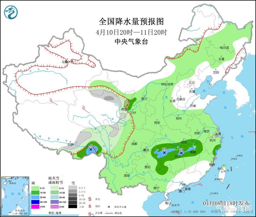 气象一浅阁 倒春寒还没完，南方又要大降水？分析：连下3天，江南北部最大