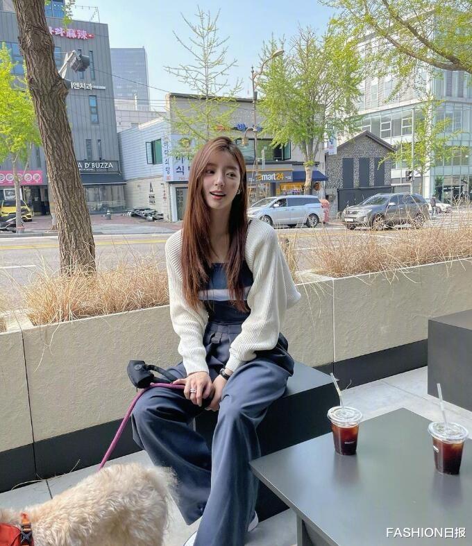 FASHION日报|甜酷自在的韩国博主ziyooni洪智允 有颜又有衣品 太爱了