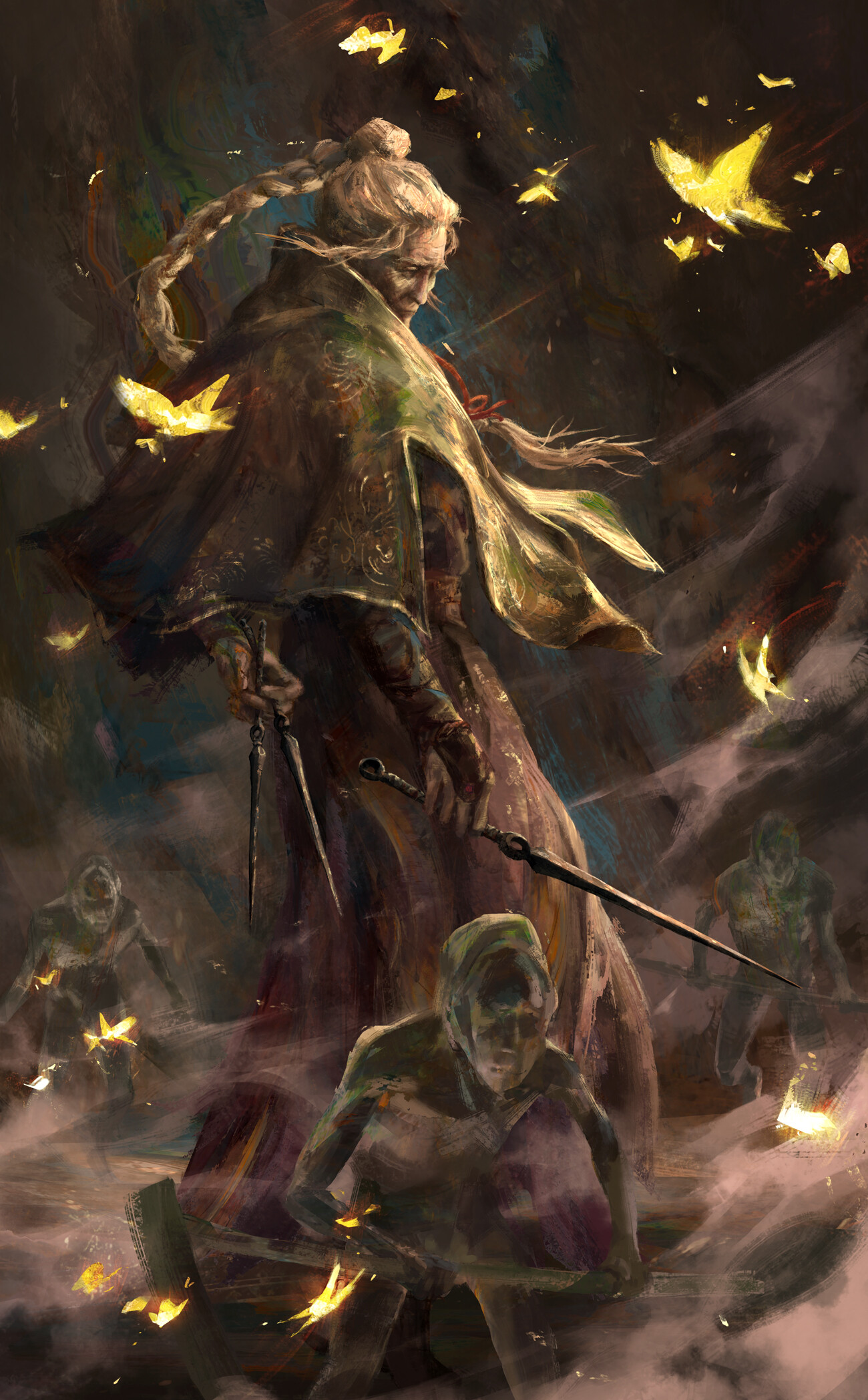 艾尔登法环|曾经为《艾尔登法环》设计怪物形象的国人艺术家逝世