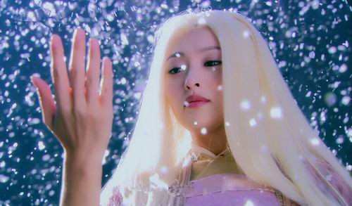 向往的生活|8位女星的古装白发大盘点，最美不是唐嫣、宋茜，而是她！