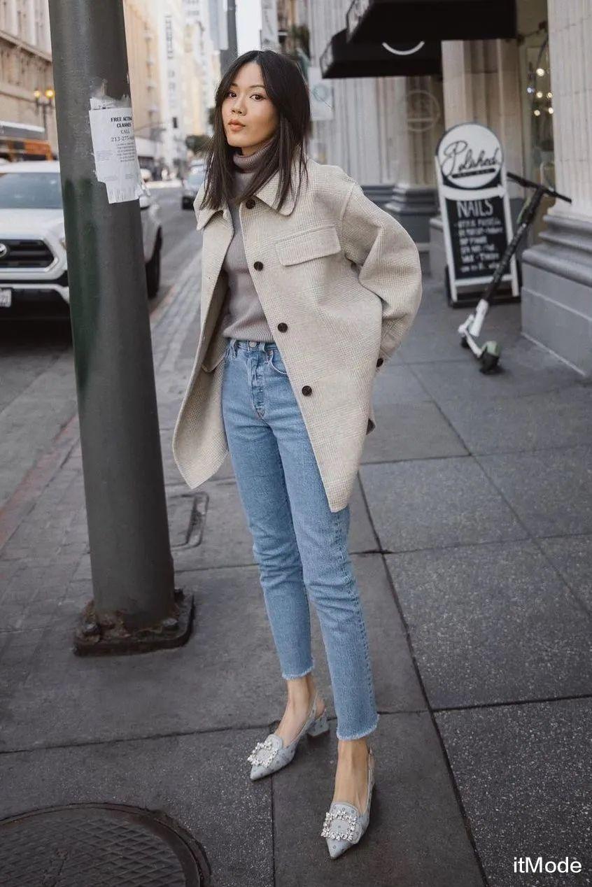 itMode 别再露脖了,秋冬流行这么穿=才是真的YYDS!