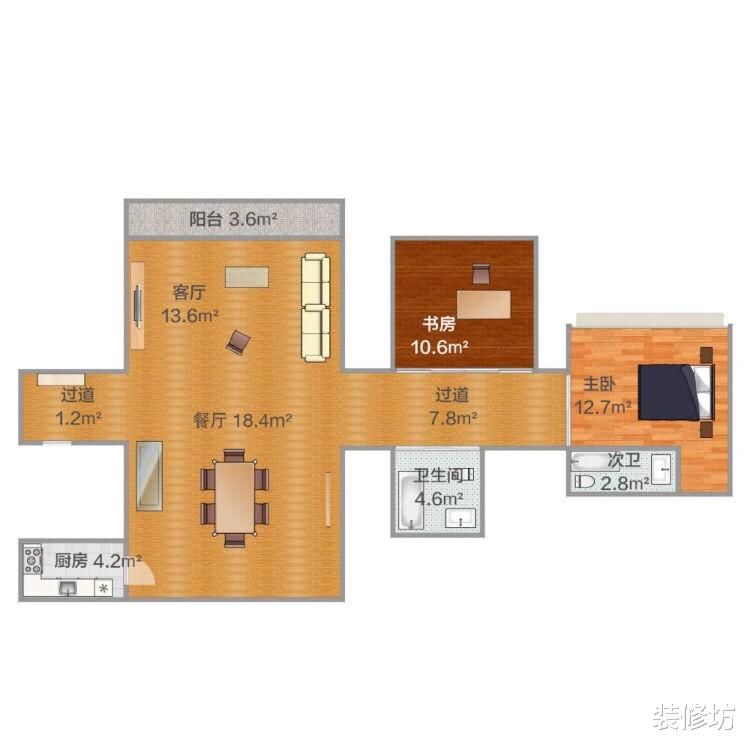 装修坊|“少即是多”，不要五颜六色的修饰，简单大方才是生活的真谛