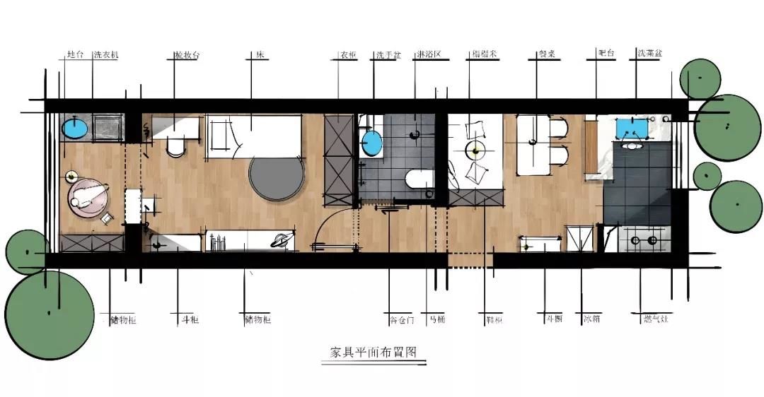 日式风的一居室，乱中保持着精致，处处体现出生活的治愈感