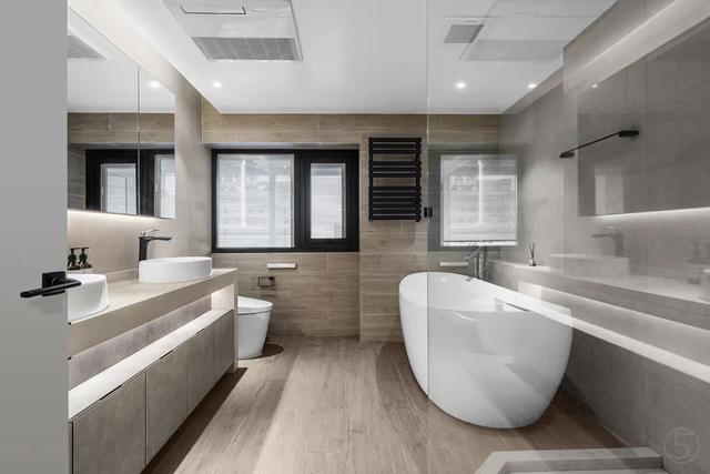 180㎡现代极简，无主灯设计果然不凡，朴素的空间也有档次感