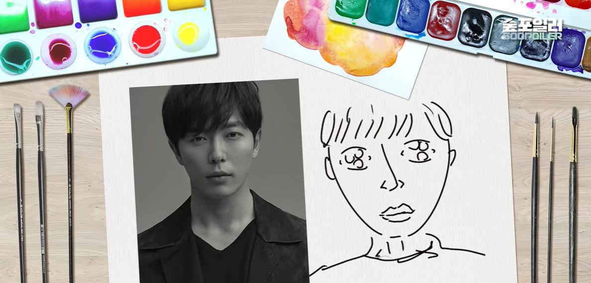 崔宇植|崔宇植帮孔刘、南柱赫等人画肖像画太过灵魂，画完秀智直接道歉！