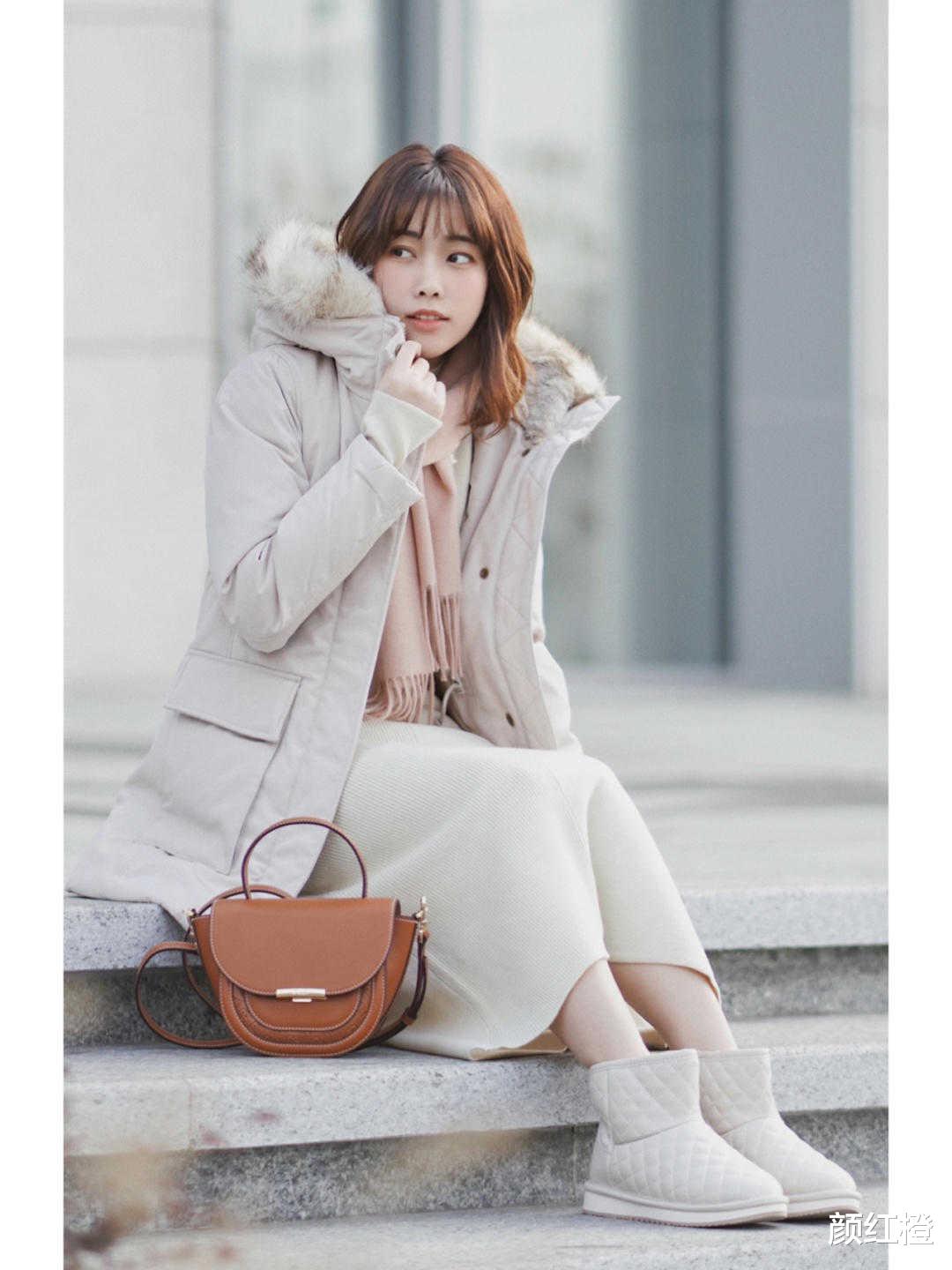 颜红橙 穿羽绒服又厚又土气？试试这些流行的穿搭法则，时髦又洋气还暖和