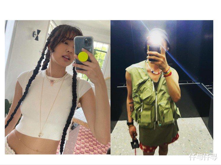 仟与仟寻|GD和Jennie七夕低调晒恩爱,情侣项链隔空放闪,盘点韩星饰品爱牌