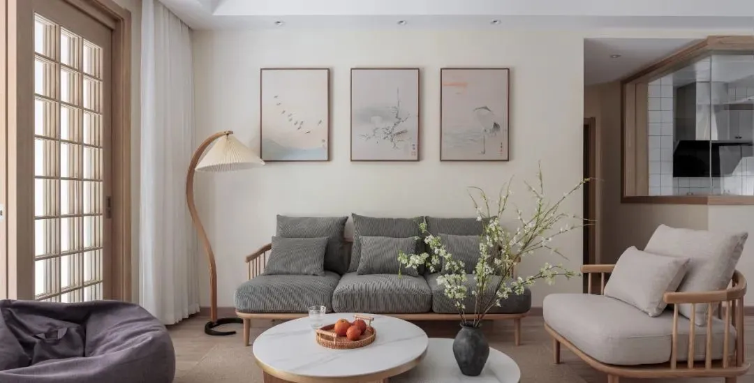 |113㎡自然原木风三居，去繁从简，回归生活本真！