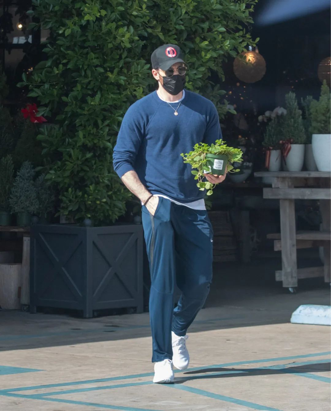 克里斯·埃文斯|神颜|不愧是大熊甜心，美队克里斯埃文斯超型新街