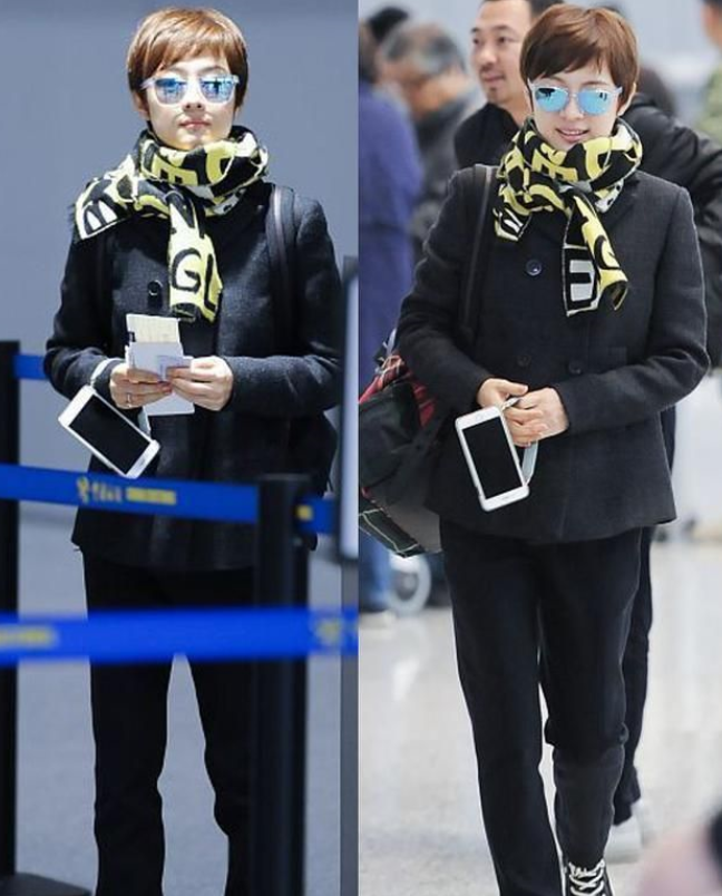 潮流前沿 孙俪夫妇打扮太接地气,穿一身黑走机场,看似低调朴素却很时尚