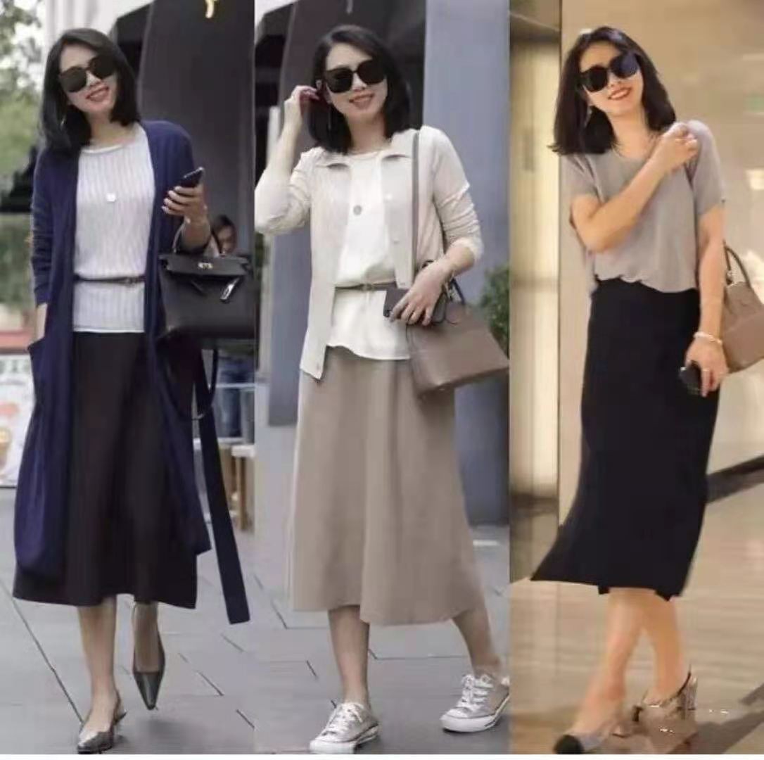 静静时尚达人|这才是适合40岁女性的穿搭,兼顾着优雅和简约,营造出高级感