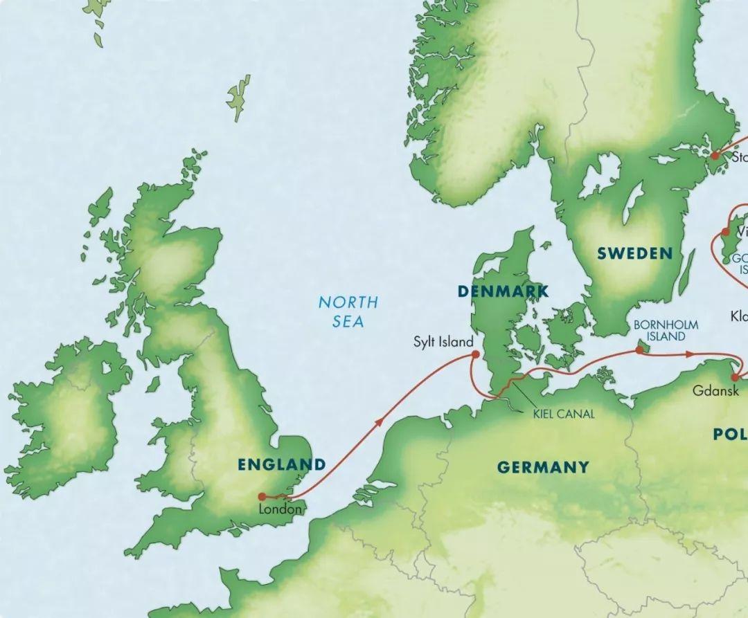 德國海岸線被丹麥分割，通過開鑿運河，將東西海岸相連-圖6