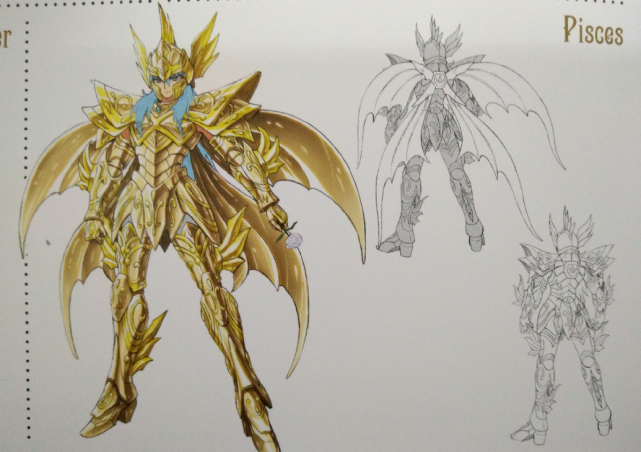 摩羯座|童年回忆之黄金圣衣神话，巨蟹神圣衣整体修改，山羊两个模样