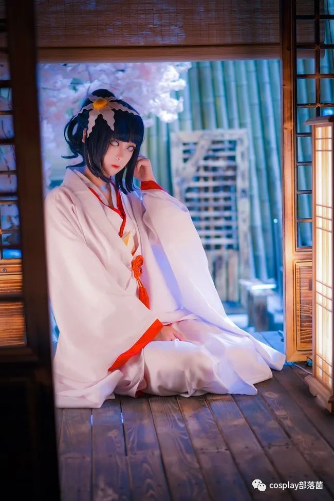 龙珠|cos：雏田白无垢cos正片
