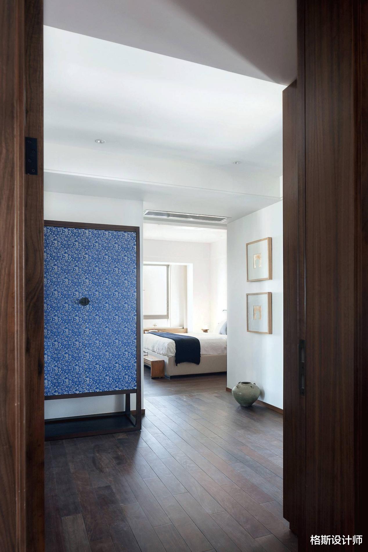 格斯设计师|230平米新中式大宅,全屋充满东方韵味,透着淡淡的禅味