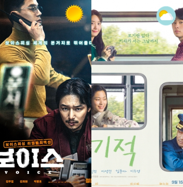 美关商贸|韩影‘voice’VS ‘奇迹 ’谁会是中秋档王者?