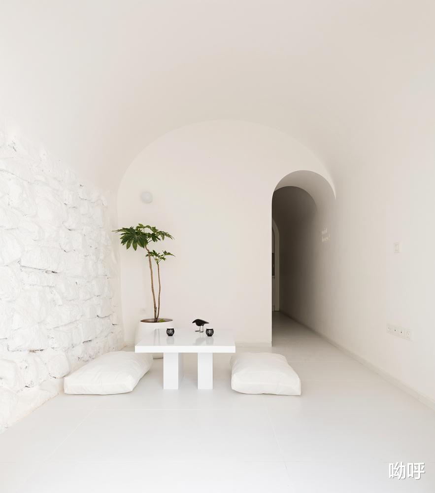 旧房翻新,伊朗当代设计,清新的薄荷绿