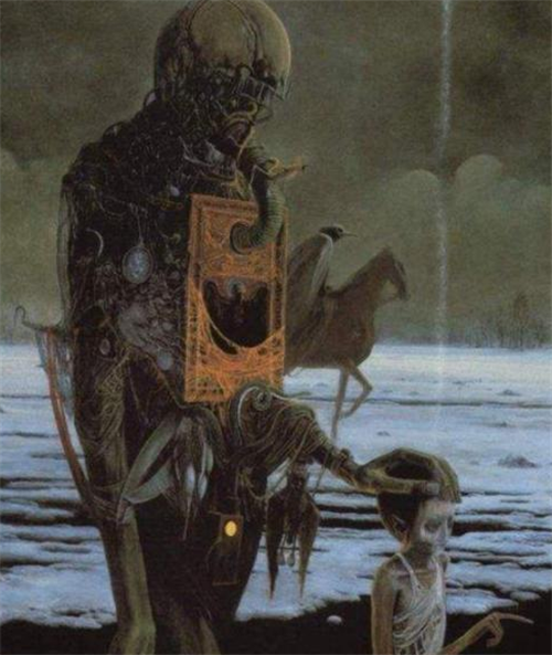 海叔说 他因车祸心脏骤停10分钟，醒来后画出死后世界，普通人晚上不敢看