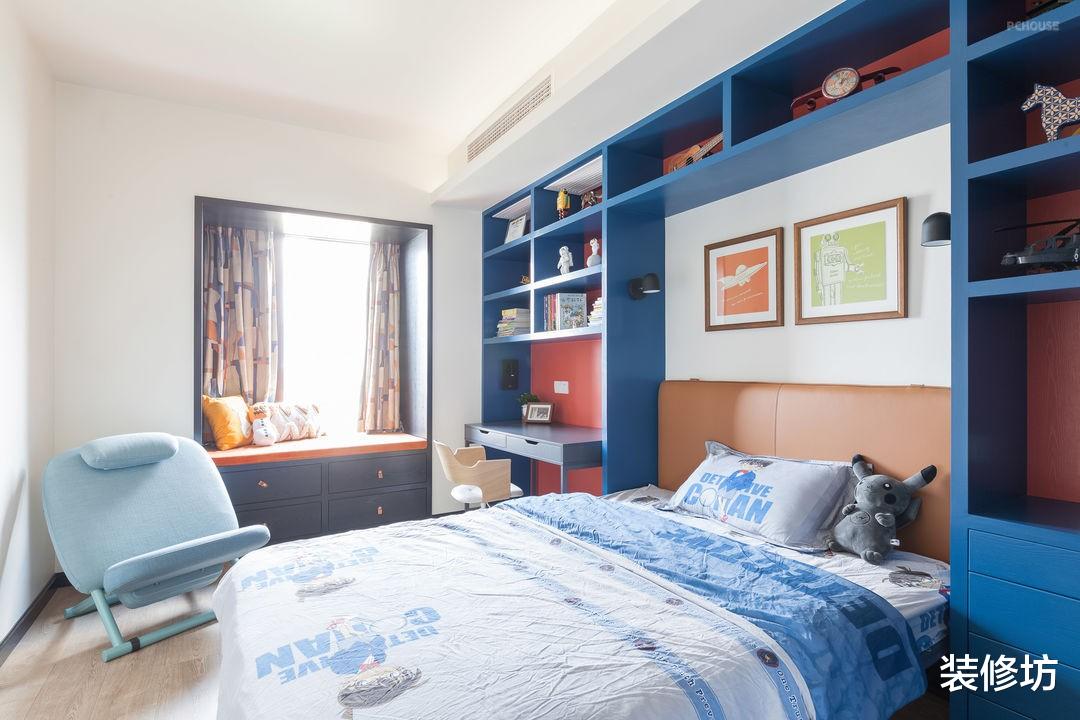 135平方米美式风情，用色彩和创意做装饰，让家充满爱意