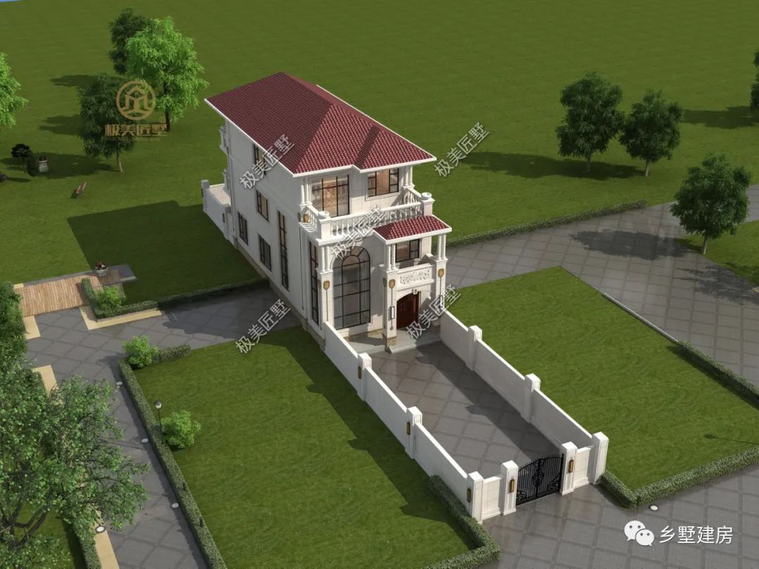 7X16.53米,开间小,进深长怎么建好房?这样设计就不错