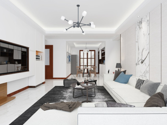 |140平现代风温馨港湾，艺术气质得到极致展现