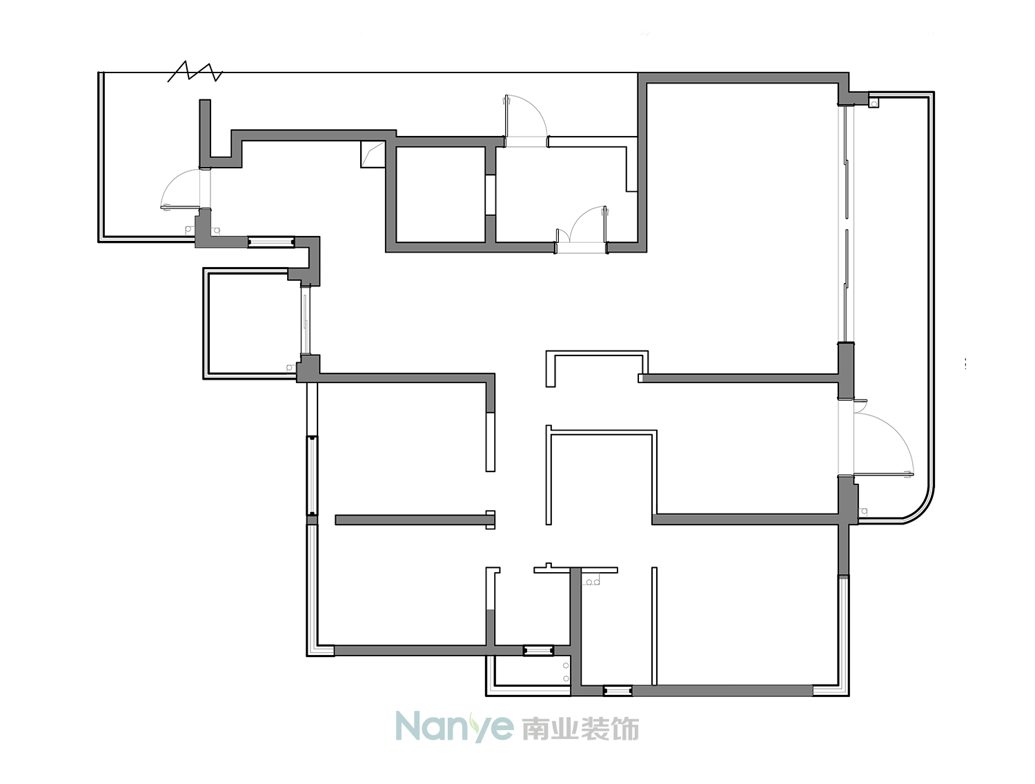 冠江墅169㎡新中式风格案例赏析