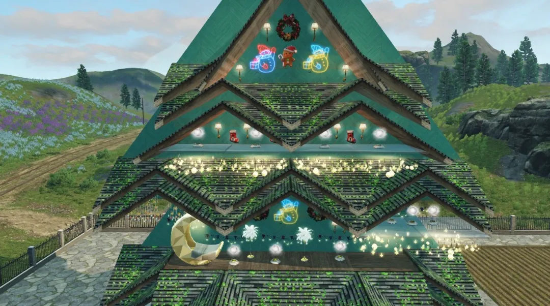 《明日之后》建筑技巧:独木成林!这颗巨树让我成为营地人气王