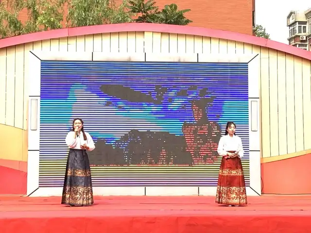 魅力学校 石家庄市雅清小学开展第一届读书节之朗诵比赛