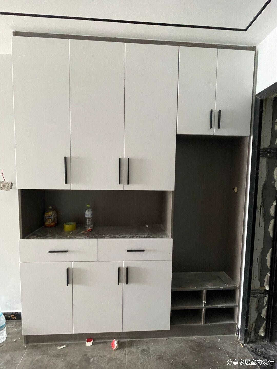 分享家居室内设计|装修四个半月，请木工打的柜子最满意，还没做保洁先分享一下！