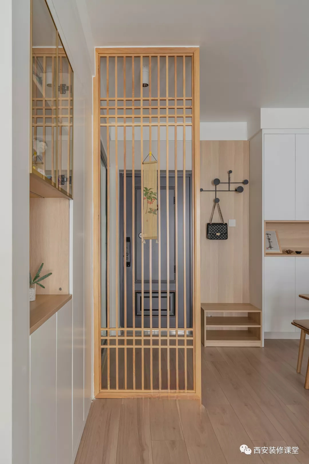 90㎡两室一人住，日式清新家