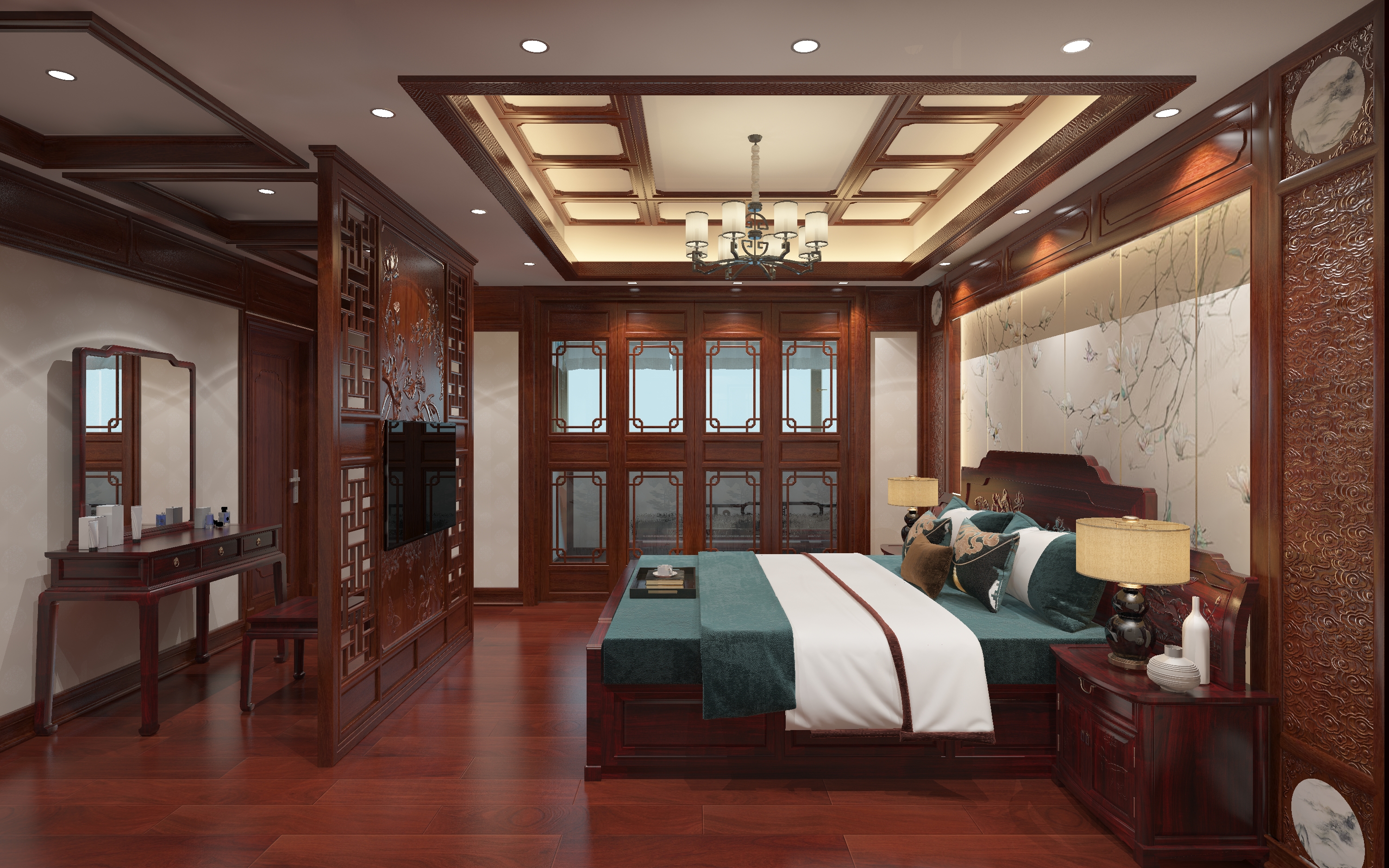 中式红木全屋整装—打造现代人的红木家居生活理念