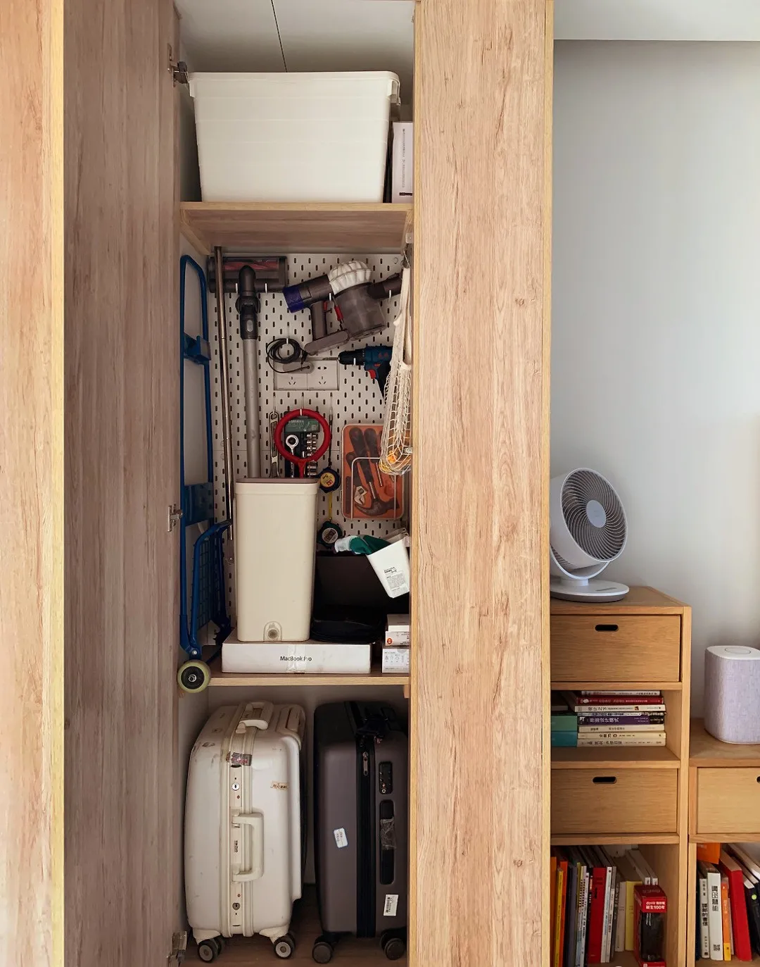 设计fan|107㎡日式风三居室，榻榻米卧室、木盒子阳台，超强的空间利用术！