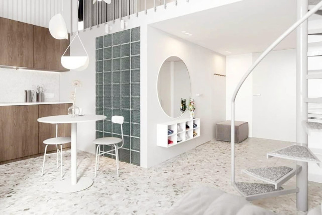 把家里的实墙隔断都拆了吧,换成这种采光更好,有档次有颜值