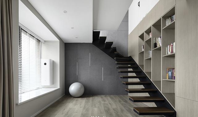 论高级感，天然大理石楼梯没输过！一层一层嵌上灯带，漂亮好抢眼