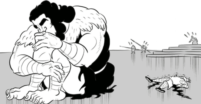 漫画|【苞米粒解说】国王排名漫画132-133话-波吉残疾的起因