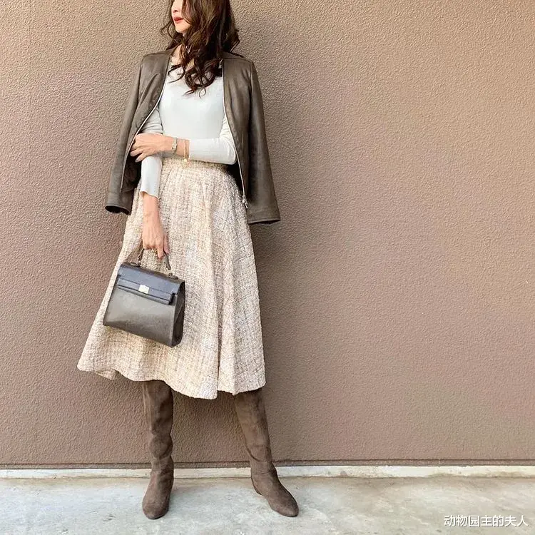 动物园主的夫人 如何在冬季把靴子穿好看 日本博主TERU给你最全靴裙搭配灵感