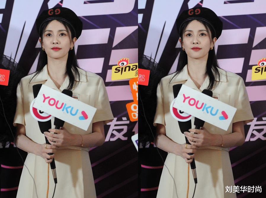 帽子|白鹿脸上的婴儿肥还挺明显的,但戴帽子是真显脸小,有种复古范