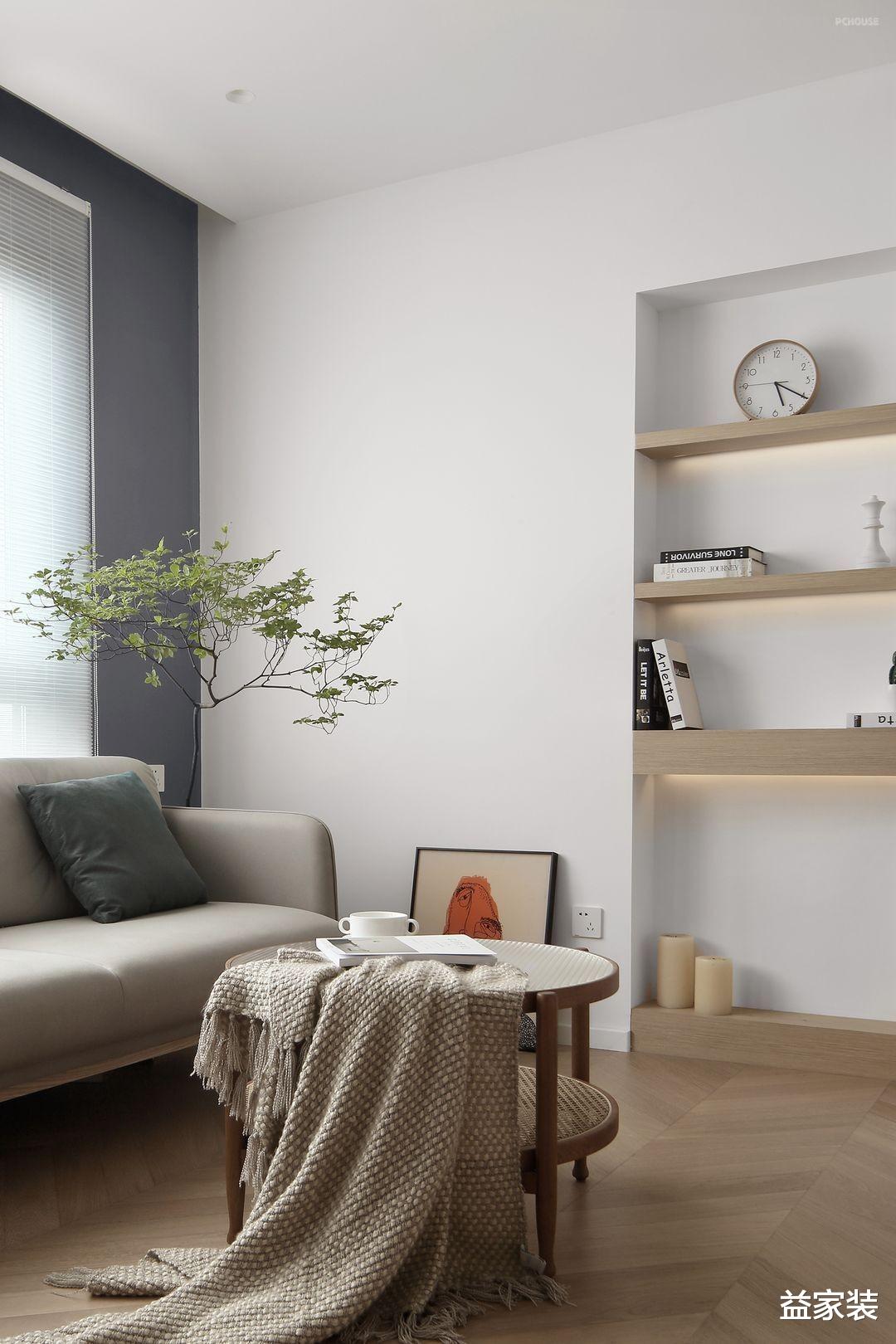 用木元素渲染空间，舒适又有设计感，打造空间感极强的家